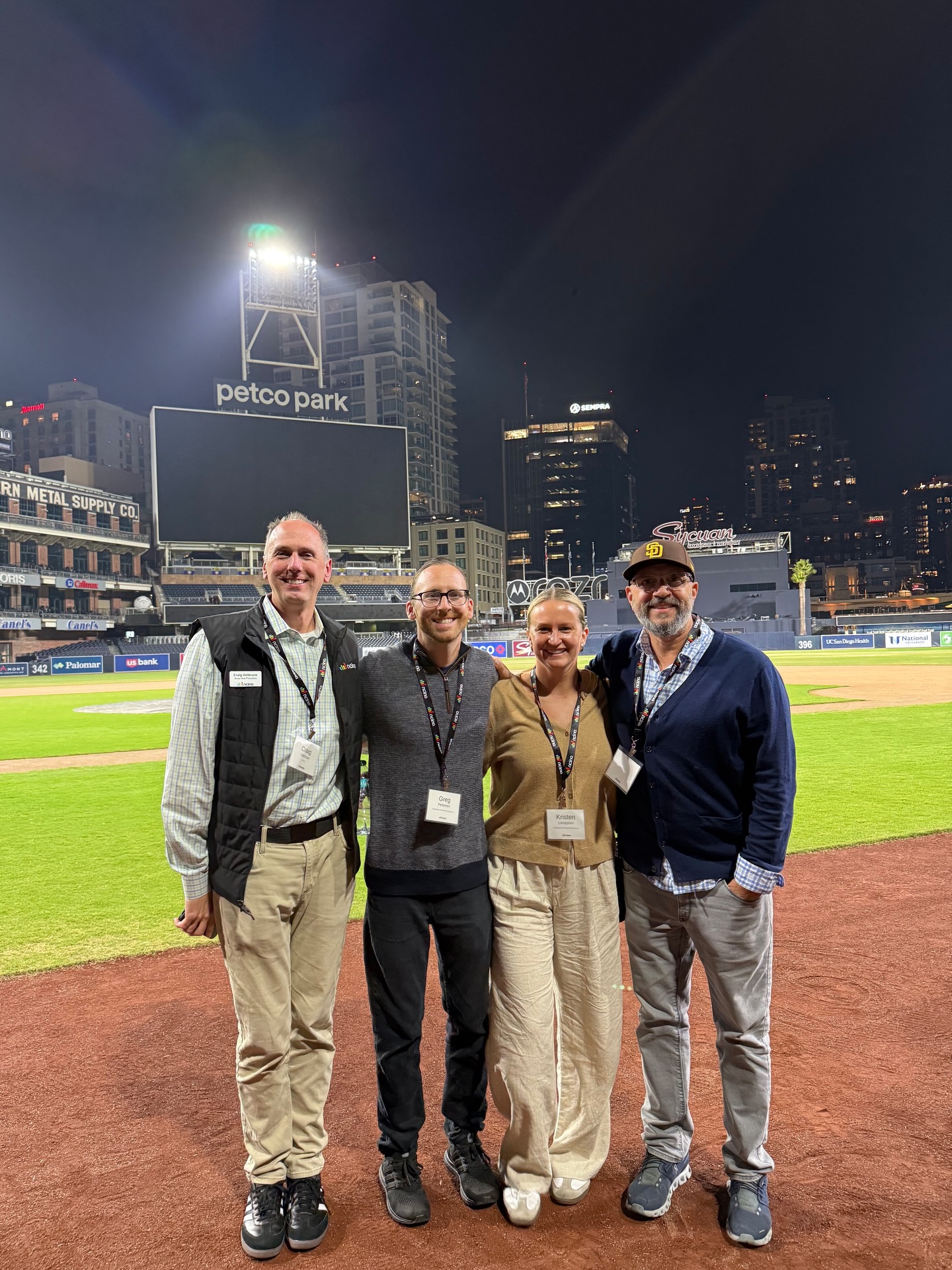 Last week in snapshots:
• California MBA Happy Hour at View Point 🍻🌅
• nCino Networking Event at Petco Park ⚾️💼