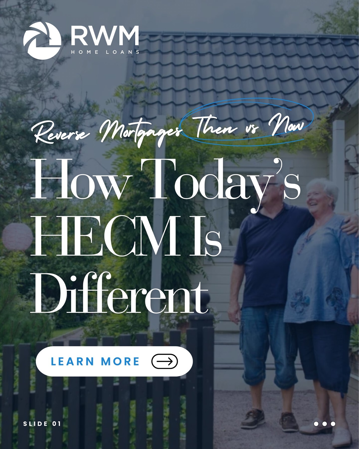 Think you know reverse mortgages? Think again. 👀🏡

Today’s HECM has evolved significantly from the reverse mortgages of the past. Swipe to learn what’s changed and how today’s program is different.

Check out the full blog (link in bio)!

#RWMHomeLoans #ReverseMortgage #HECM #RetirementPlanning