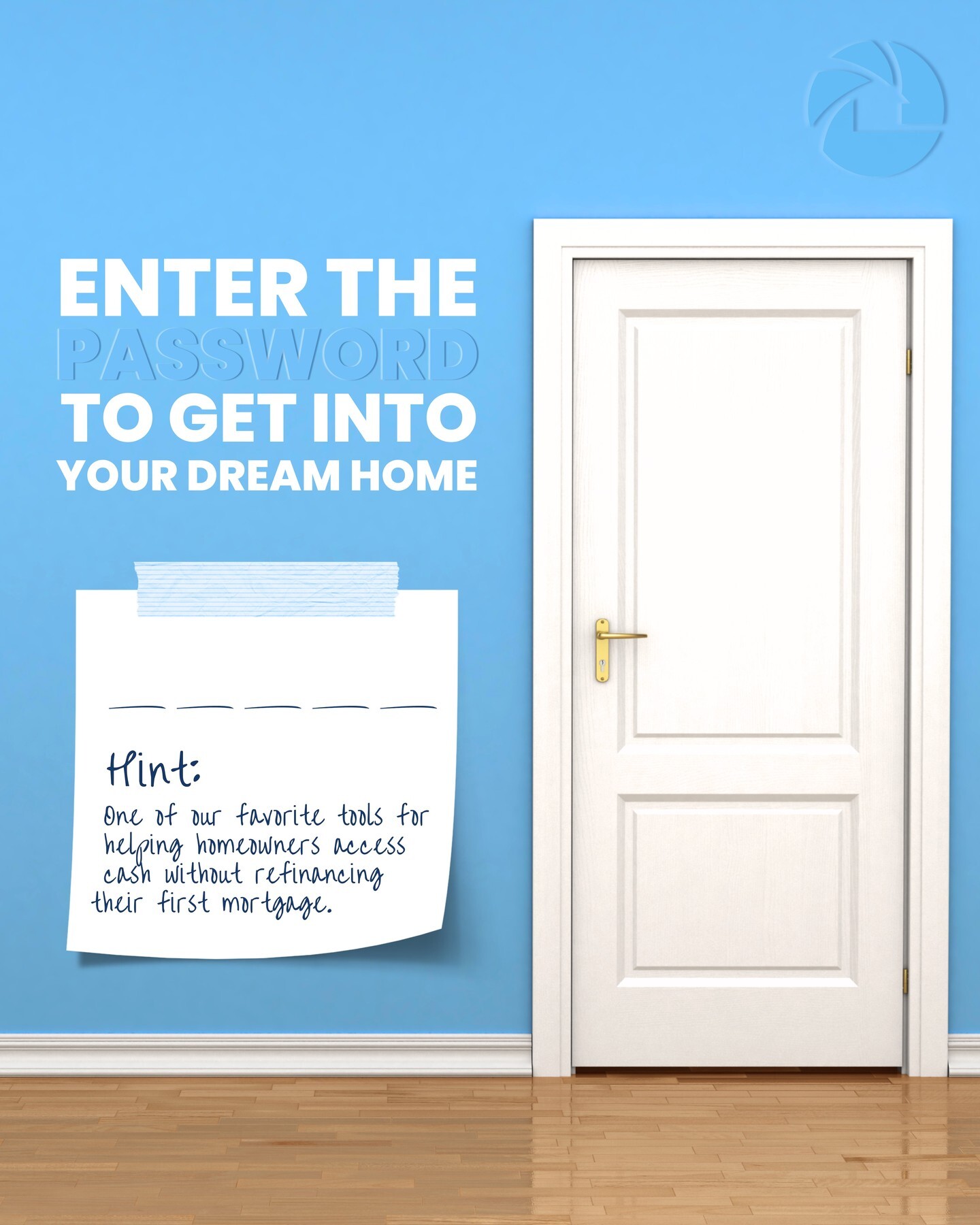 What’s the password? 👀🚪

#RWMHomeLoans #Mortgage #Hint #RealEstate