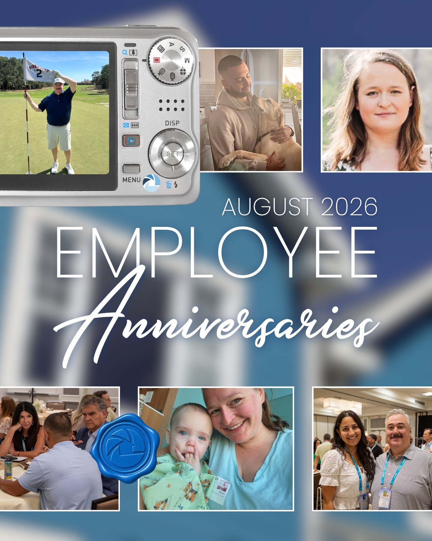 Celebrating the amazing team members reaching another milestone with RWM! We’re so grateful for the dedication, teamwork, and positivity you bring to our organization each day. Thank you for everything you do to make our team a great place to be. Congratulations on your anniversary! 🎉😊