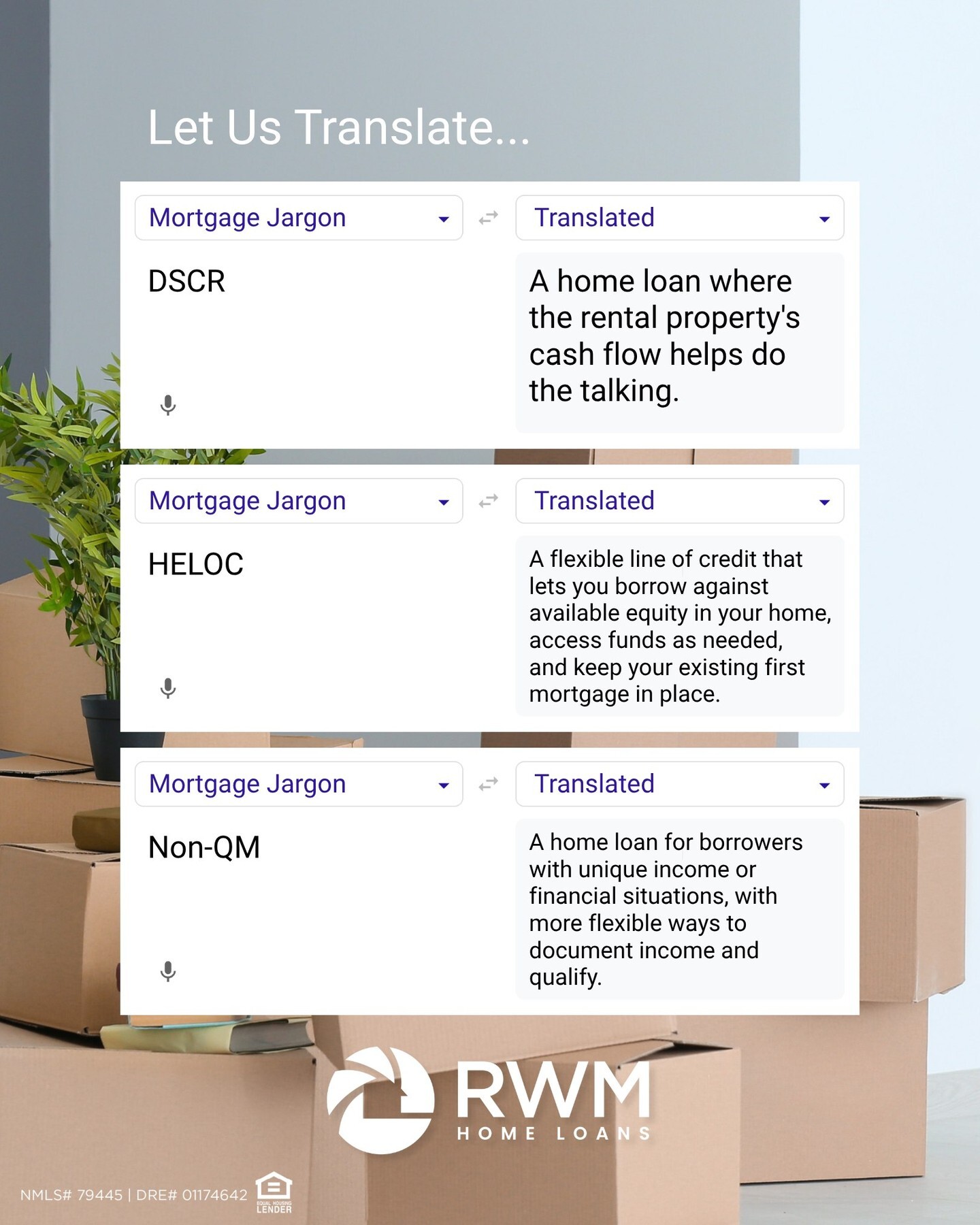 You may have come across these terms before. But what do they actually mean? 🤔

Let’s take a closer look at what they mean and how they can factor into your home financing options!

#RWMHomeLoans #Homebuying #Mortgage #RealEstate