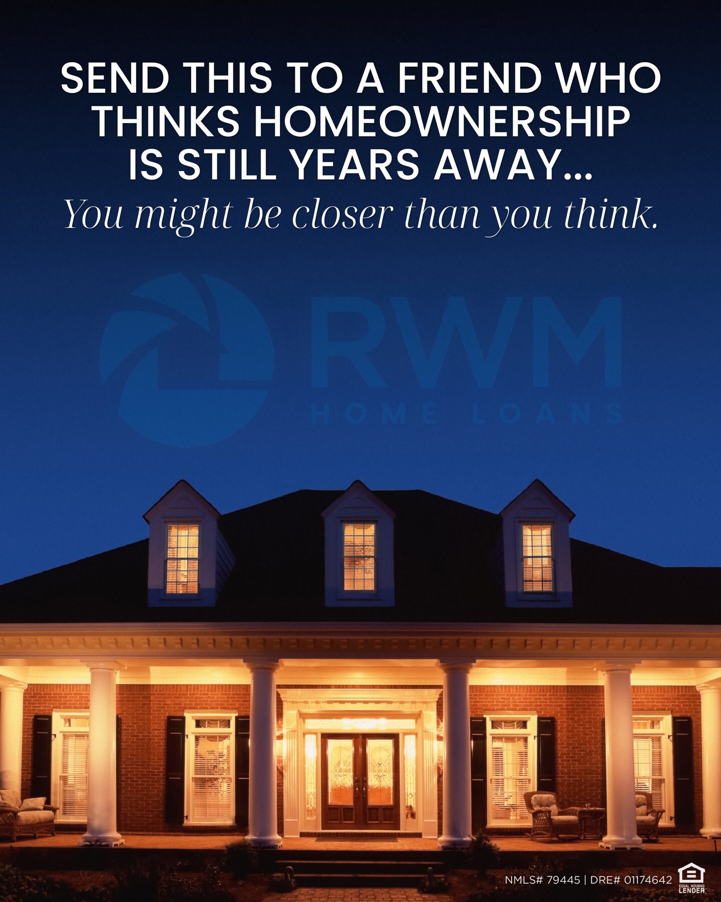 Know someone who’s thinking about buying a home? Share this with them! 🏠👀

A little preparation today could make a big difference when the time is right.

#RWMHomeLoans #Homeownership #MortgageTips #LoanOfficer
